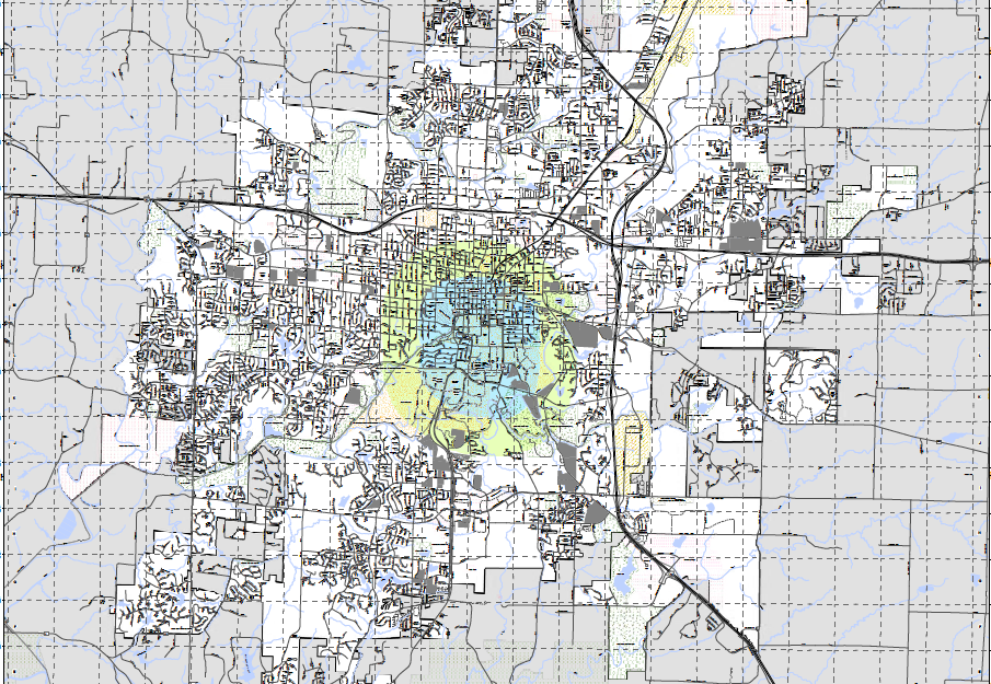 Student apartments construction freeze area
